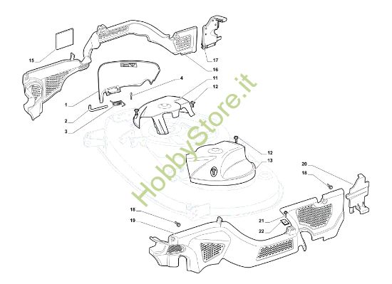 Picture of Protezione OM 108L/18,5 H Cat. 2016 Trattorino