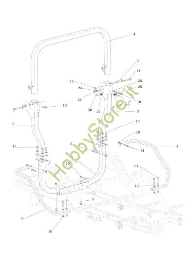 Picture of Telaio 2/2 CHEYENNE (B&S) 110 4x4 Cat. 2016 Trattorino