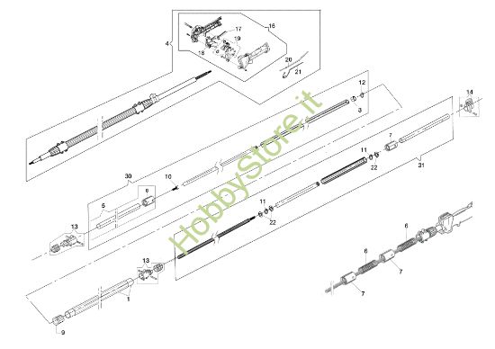 Picture of Asta trasmissione PPX 271 Potatore