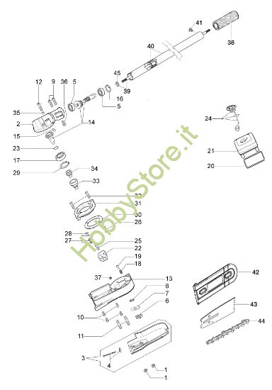 Picture of Potatore Applicazione (Potatore) BC 240 D (Ø24/26)