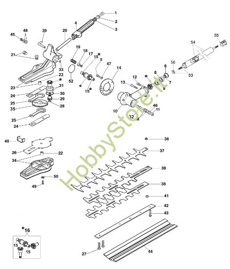 Picture of Tagliasiepi Applicazione (Tagliasiepi) BC 240 D (Ø24/26)