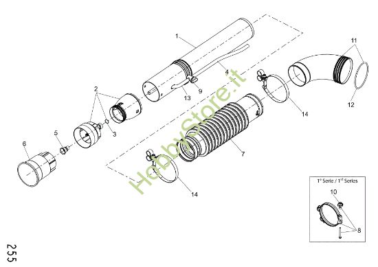 Picture of Tubo prolunga MB 90 Atomizzatore