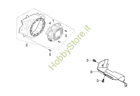 Picture of Avviamento MH 197 RKS (K800 HC) Motozappa