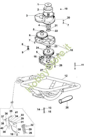 Picture of Gruppo riduttore MTL 51 Euro 2 (CN) Mototrivella