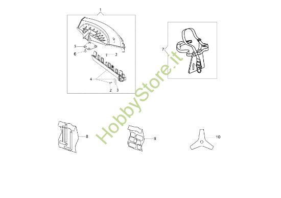 Picture of Accessori SPARTA 381 T Decespugliatore