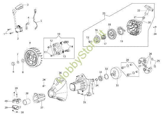 Picture of Avviamento BC 530 S Decespugliatore