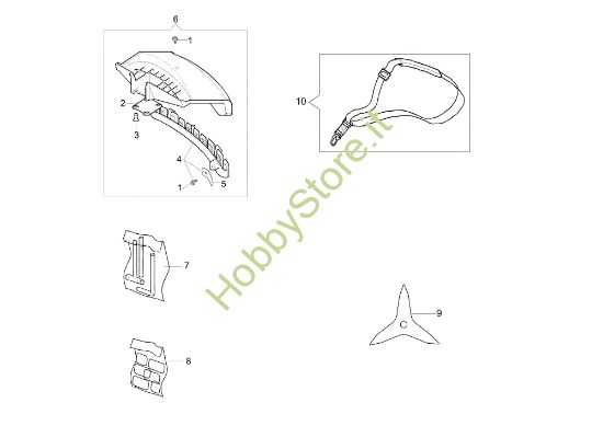 Picture of Accessori BC 530 S Decespugliatore