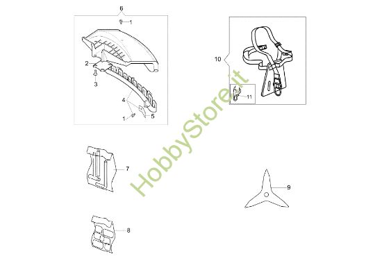 Picture of Accessori BC 550 MASTER Decespugliatore