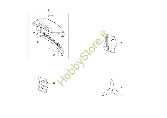 Picture of Accessori BCF 530 Decespugliatore
