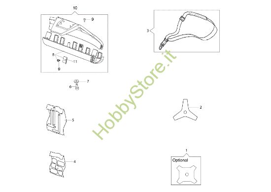 Picture of Accessori BC 241 S Decespugliatore