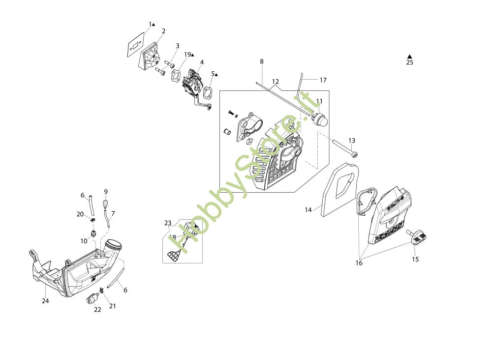Filtro aria BLUE PRINT ADK82244 per Suzuki