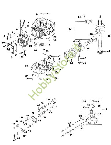 Picture of Motore LUX 53 KVF Rasaerba