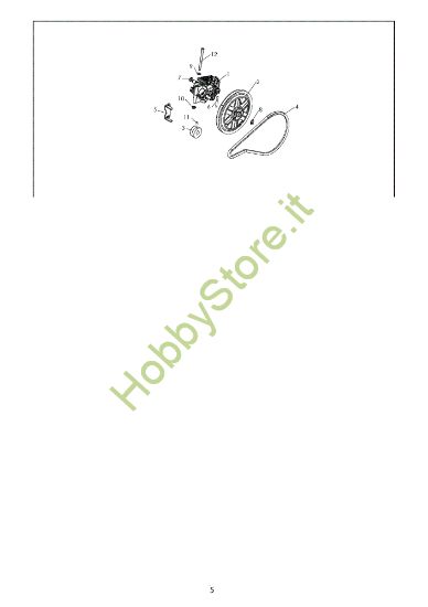 Picture of Poulie MH 6 DE Version 2017 Motozappa