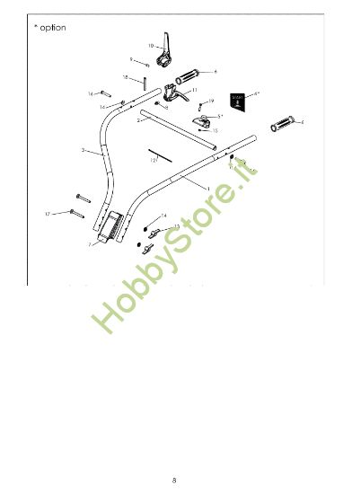 Picture of Guidon MH 6 DE Version 2017 Motozappa