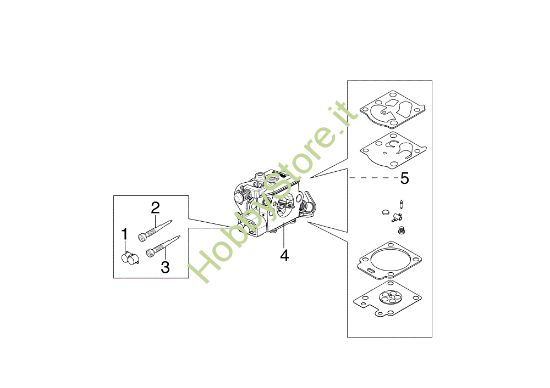 Picture of Carburatore WT-780G GS 45 (Euro 1) Motosega