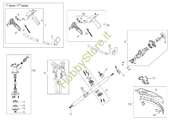 Picture of Trasmissione BCH 400 T Decespugliatore