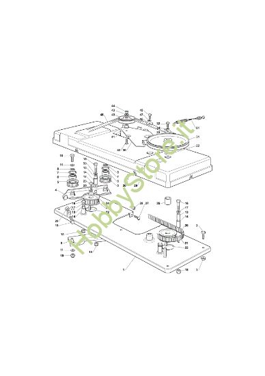 Picture of Regolazione piatto di taglio OM 103/22 V Cat. 2019 Trattorino