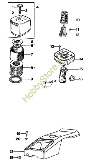 Picture of Filtro aria 284 TTA Troncatore