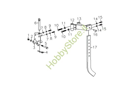 Picture of Sperone MH 198 RKS (K800 HC - EURO5) Motozappa