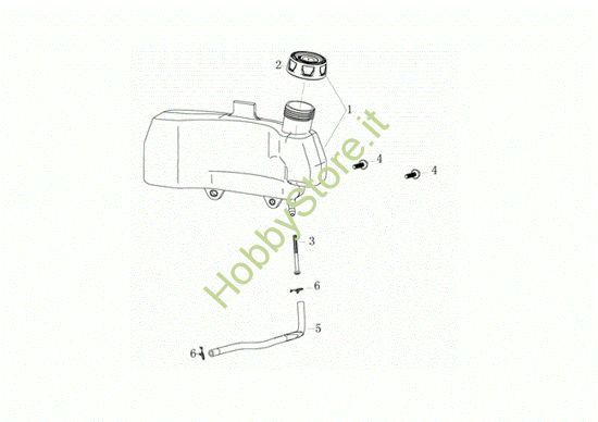Picture of Serbatoio G 44 TK COMFORT PLUS (K605) EURO 5 Rasaerba
