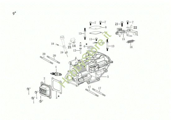 Picture of Basamento G 48 TK COMFORT PLUS (K605) EURO 5 Rasaerba