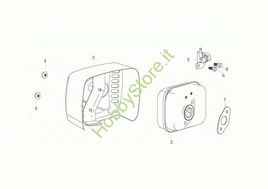 Picture of Marmitta G 48 TK COMFORT PLUS (K605) EURO 5 Rasaerba
