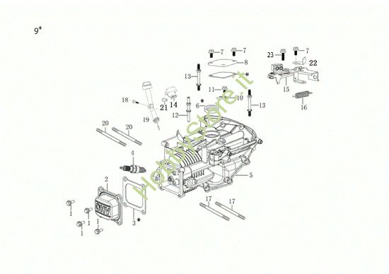 Picture of Basamento G 53 TK COMFORT PLUS (K655) EURO 5 Rasaerba