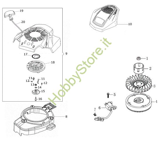 Picture of Avviamento G 53 TK ALL ROAD PLUS 4 (K805) EURO 5 Rasaerba