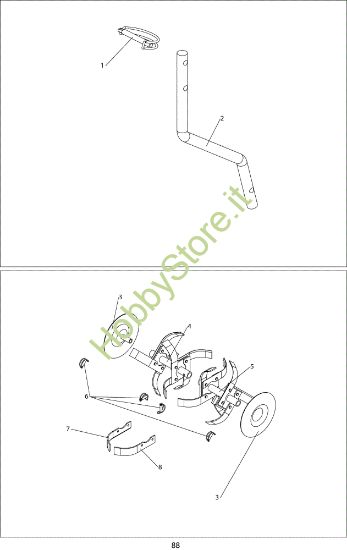 Picture of Fraises MH 165 R Motozappa