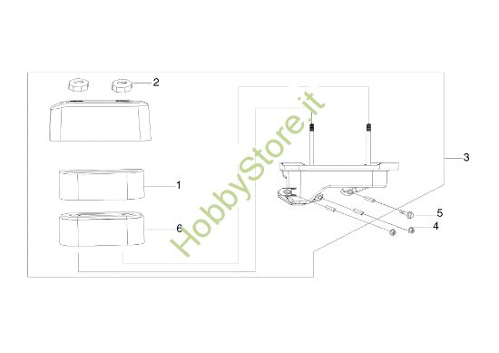 Picture of Filtro aria OM 106/16 KH (K1600AVD - EURO5) Cat. 2019 Trattorino