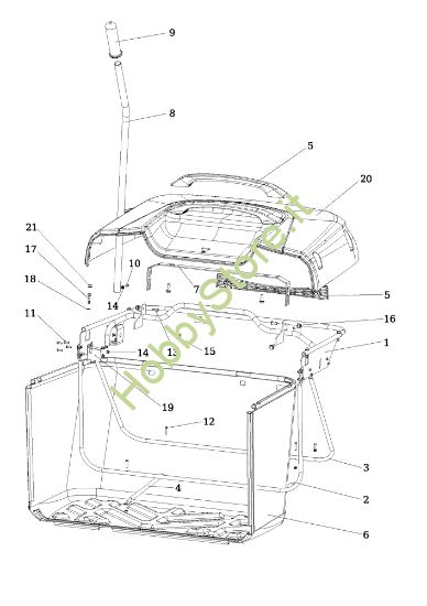 Picture of Sacco raccoglierba OM 106/22 HP Cat. 2019 Trattorino