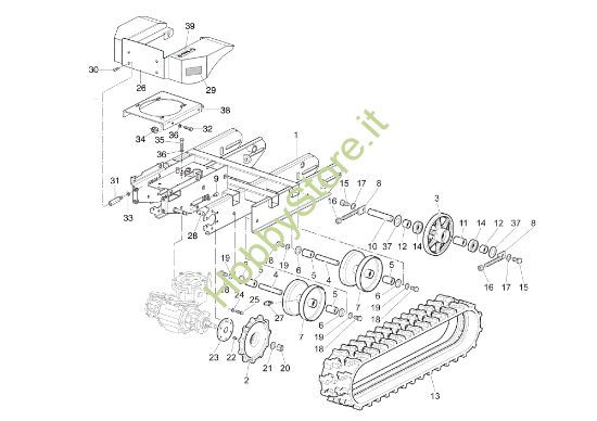 Picture of Telaio CR 340 K (K655 HF) Transporter
