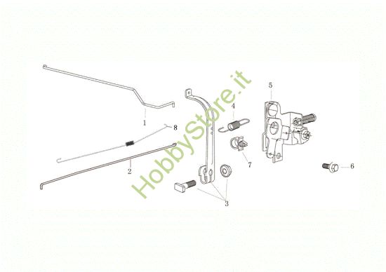 Picture of Leve di controllo CR 340 K (K655 HF) Transporter