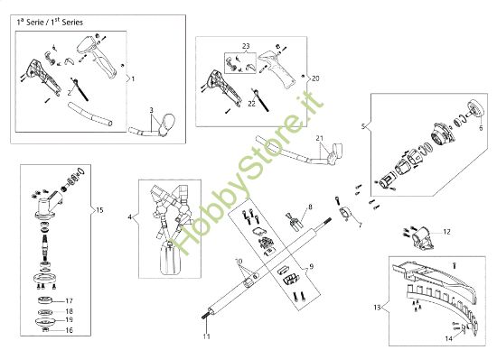 Picture of Trasmissione BCH 250 T Decespugliatore