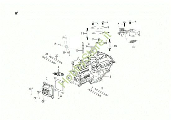 Picture of Basamento G 48 TKE COMFORT PLUS (K655LI) EURO 5 Rasaerba