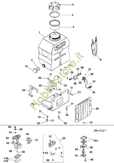 Picture of Serbatoio SP 126 Macchina per irrorazione
