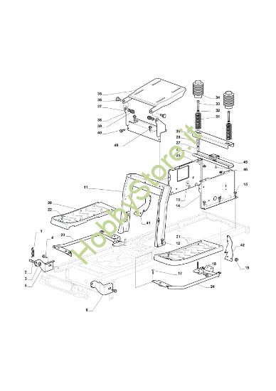 Picture of Telaio (1/2) OM 84/14,5 K H Cat. 2020 Trattorino