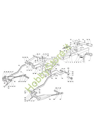 Picture of Sollevamento piatto di taglio OM 103/22 V Cat. 2020 Trattorino