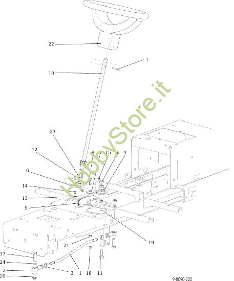Picture of Sterzo OM 92/16KH (K1600AVD) Cat. 2020 Trattorino