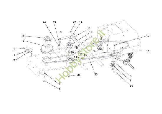 Picture of Frizione elettromagnetica OM 107 L/24 KH (K2400AVD V-Twin - EURO5) Cat. 2020