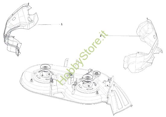 Picture of Piatto di taglio (2/2) OM 107 L/24 KH (K2400AVD V-Twin - EURO5) Cat. 2020