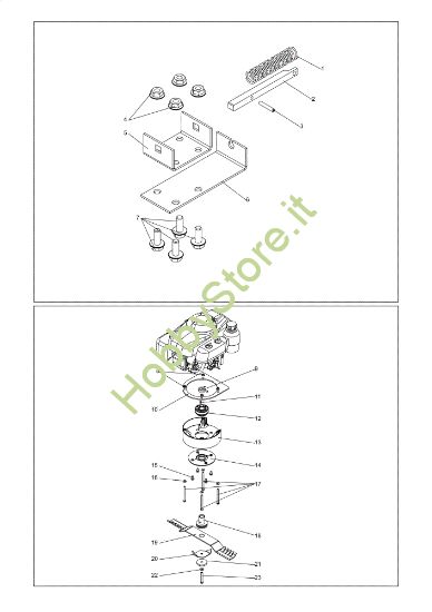 Picture of Gruppo lama DEB 5158 Sfalciatutto
