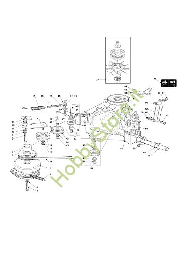 Picture of Trasmissione OM 103/16 K Cat. 2021 Trattorino
