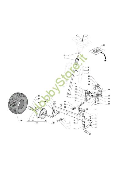 Picture of Sterzo OM 98L/14,5 K H Cat. 2021 Trattorino