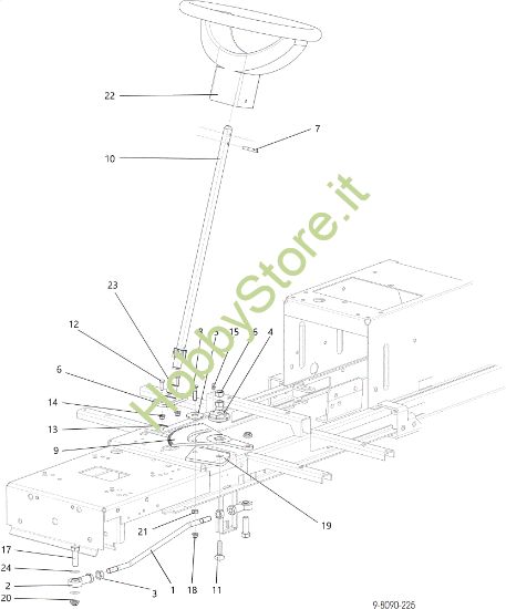 Picture of Sterzo OM 92/16H Cat. 2021 <!>Trattorino