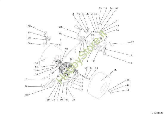 Picture of Trasmissione OM 92/16H Cat. 2021 <!>Trattorino