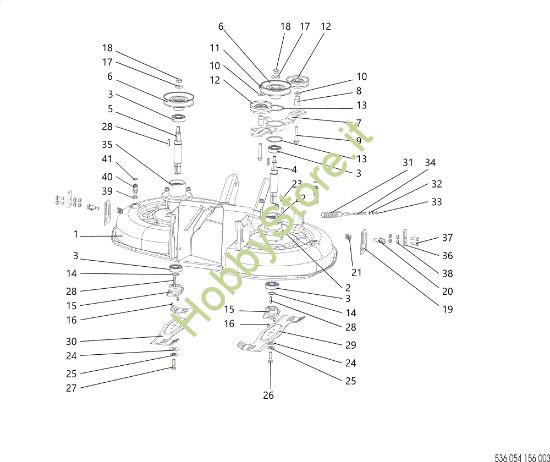 Picture of Piatto di taglio (1/2) OM 92/16H Cat. 2021 <!>Trattorino