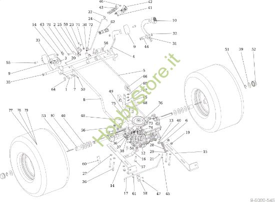 Picture of Trasmissione OM 106/24 KH Exclusive Cat. 2021 <!>Trattorino