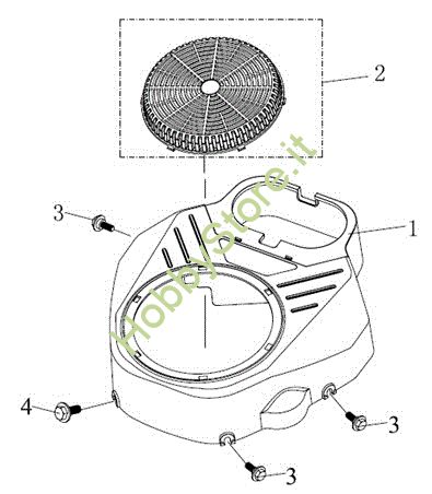 Picture of Avviamento OM 106/24 KH (K2400AVD V-Twin - EURO5) Cat. 2021 Trattorino