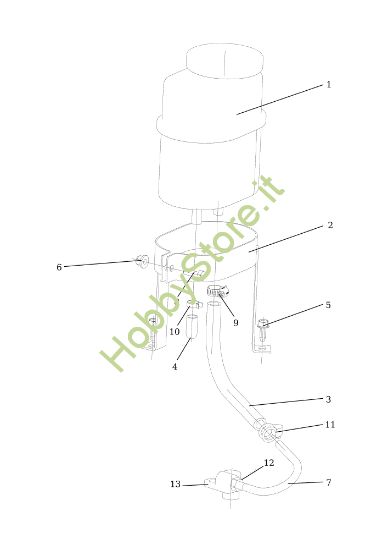 Picture of Circuito idraulico APACHE 92 EVO (K2400AVD V-Twin - EURO5) Cat.2021 Trattorino
